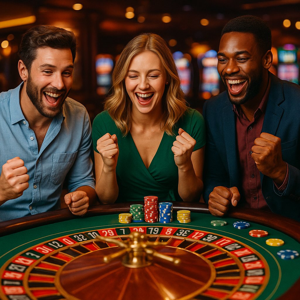 Antarmuka live casino dengan meja aktif dan tombol taruhan